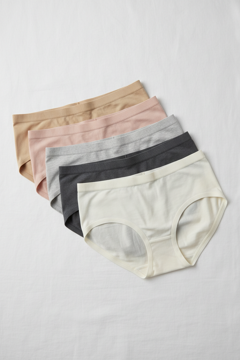 Women's Seamless Hipster Underwear 5-Pack