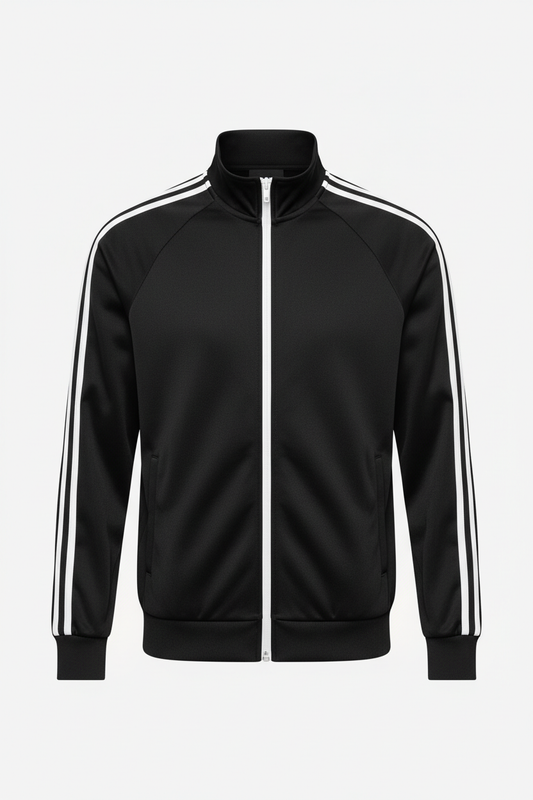 Men's Athletic Zip-Up Track Jacket