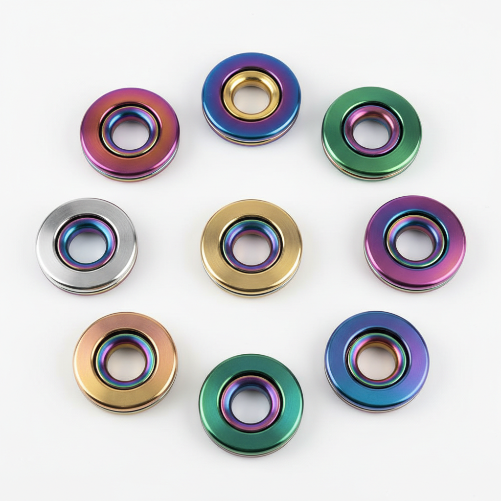 Fidget Rings Flat Lay