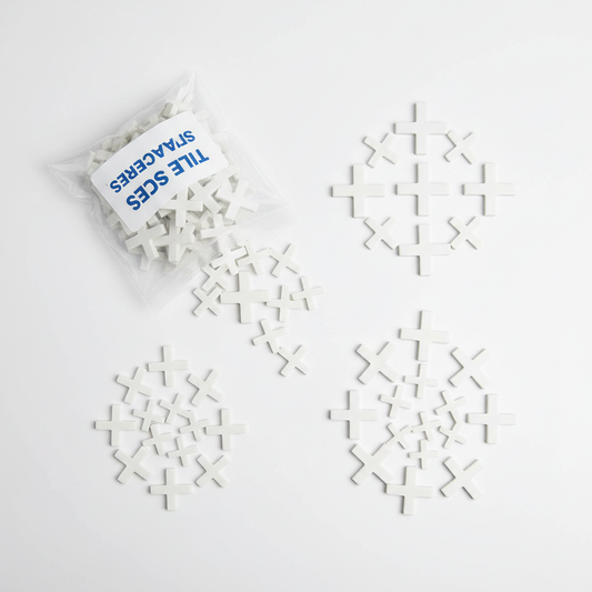 Plastic Cross Tile Spacers 100-Pack