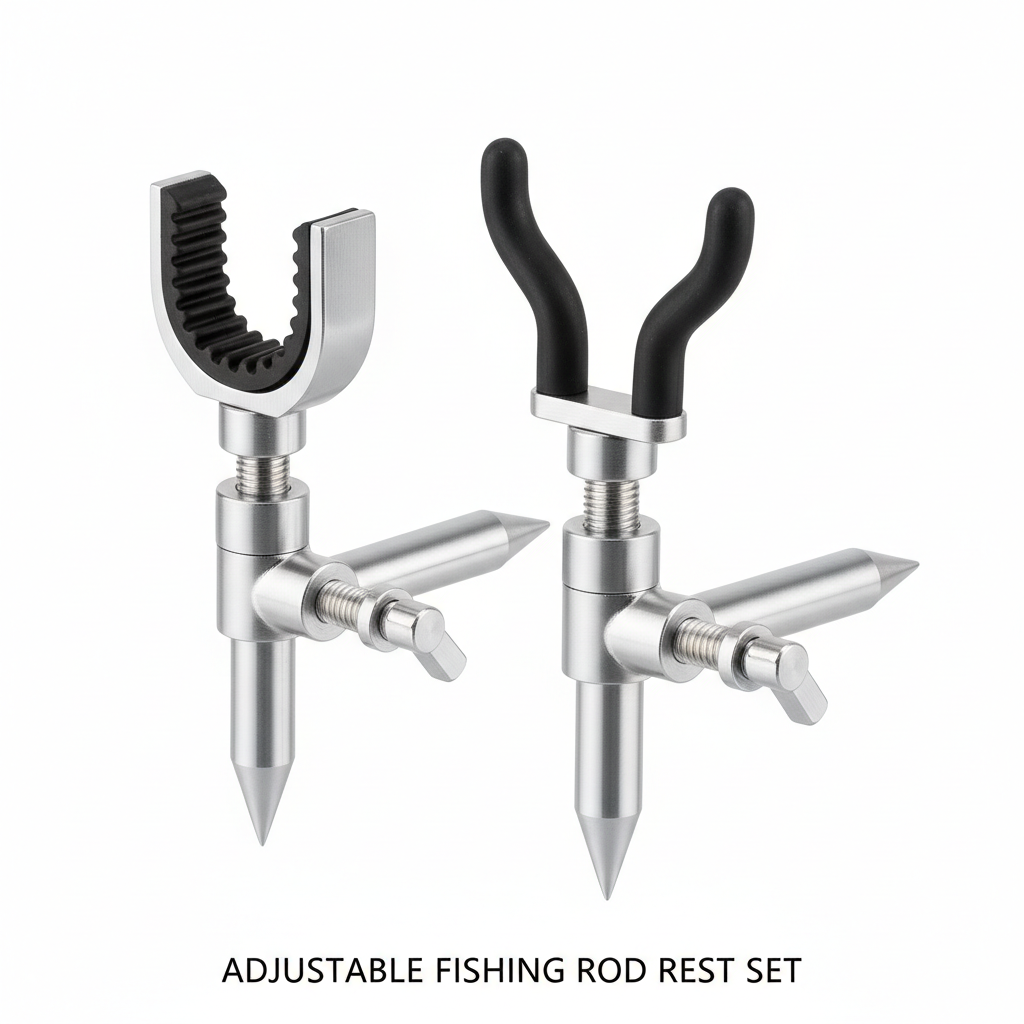 Adjustable Fishing Rod Rest Set 2pc