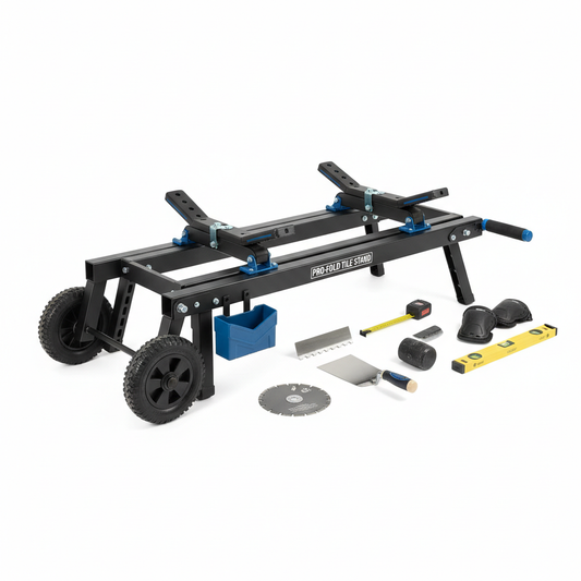 Folding Wet Tile Saw Stand