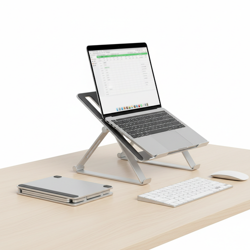 Foldable Aluminum Laptop Stand