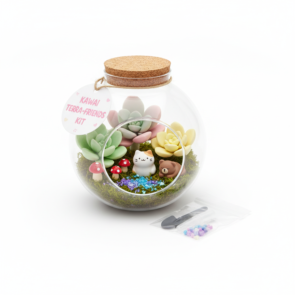 Kawaii Terrarium Kit