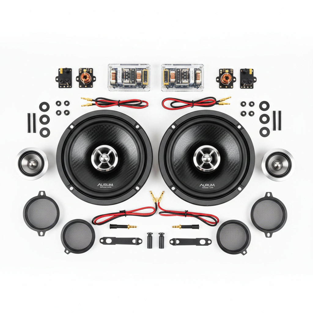 6.5-Inch Component Speaker Set